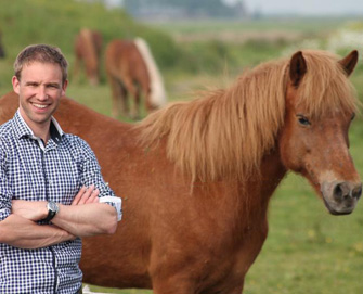 Henry met paard